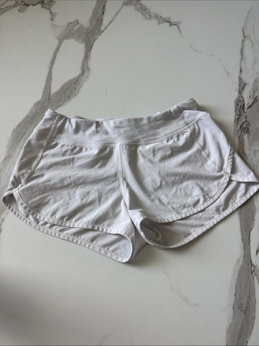 Ivivva White Girls' Athletic Shorts